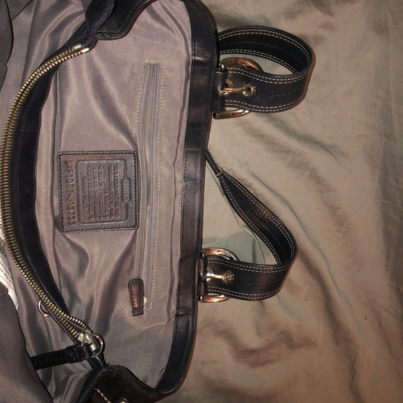 Coach bag leather - Picture 2 of 2